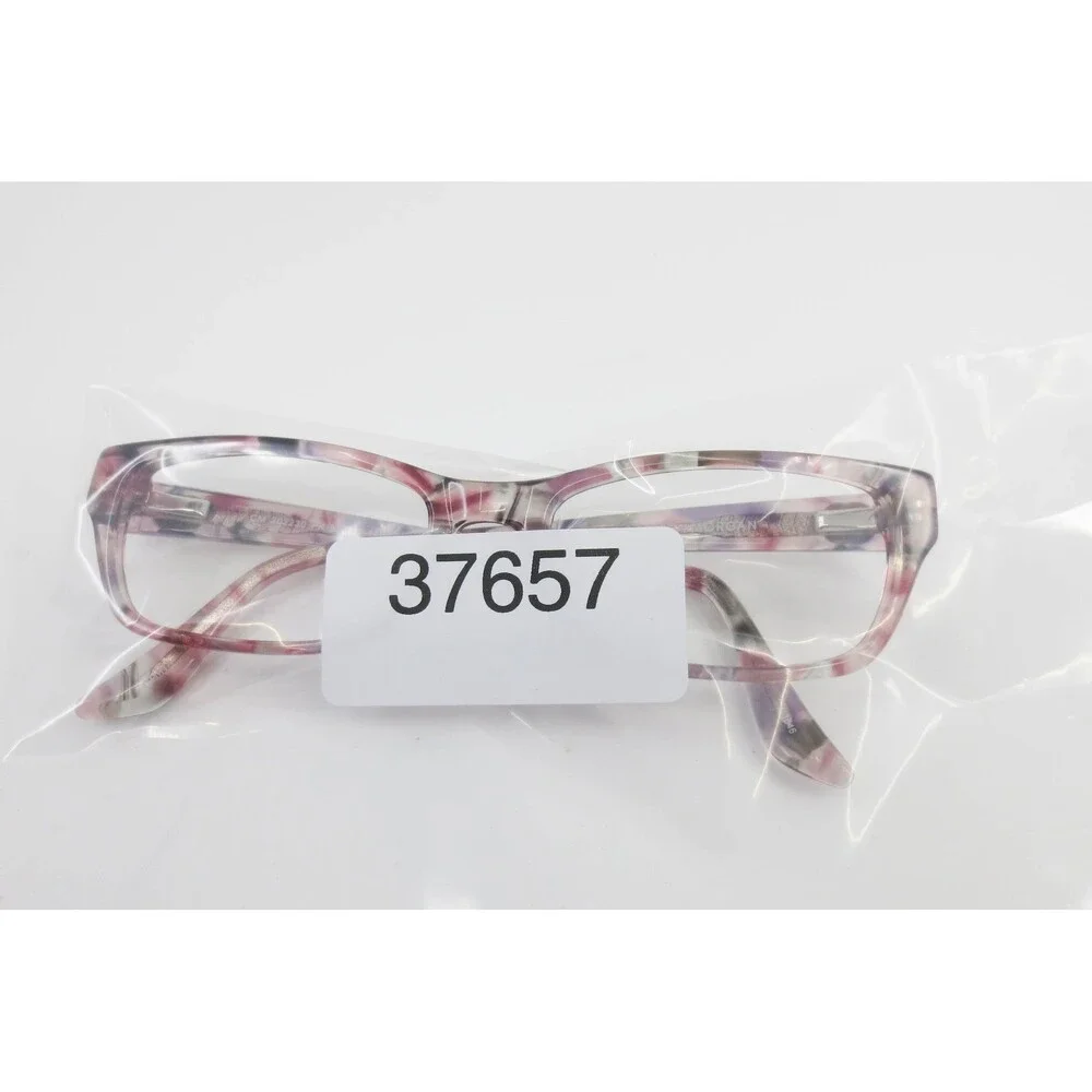 Chelsea Morgan Eyeglass Frames Pink Purple Marble Rectangle CM 202230 PK